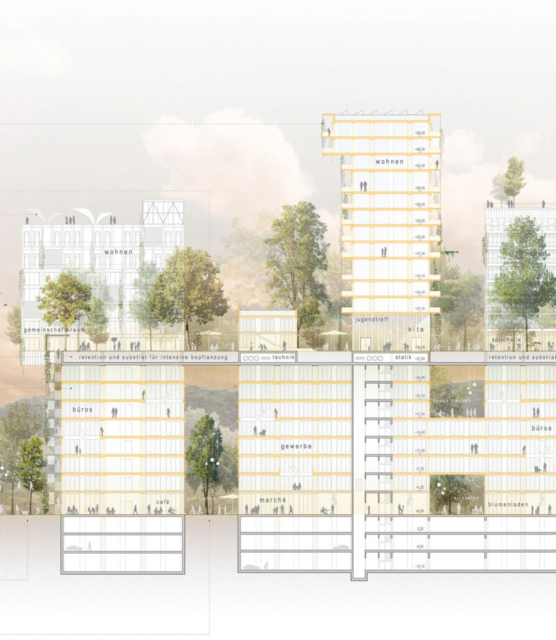 Collegato Visualisierung Stadtterasse